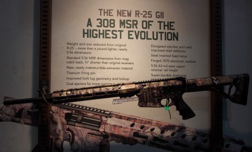 Remington's new R-25 GII on display at SHOT Show 2015