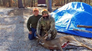 The Author and His Father After the Successful Deer Hunt.